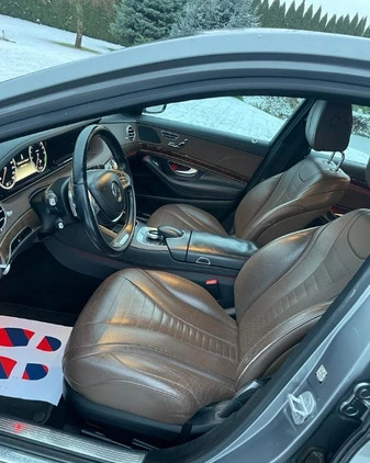 Mercedes-Benz Klasa S cena 147900 przebieg: 187000, rok produkcji 2014 z Korsze małe 121